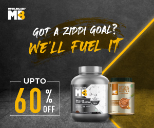 MuscleBlaze gym fuel sale, up to 60% off